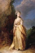 Thomas Gainsborough Mrs.Peter william baker Spain oil painting artist